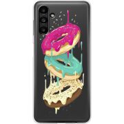 Прозрачный чехол BoxFace Samsung Galaxy A13 5G (A136) Donuts