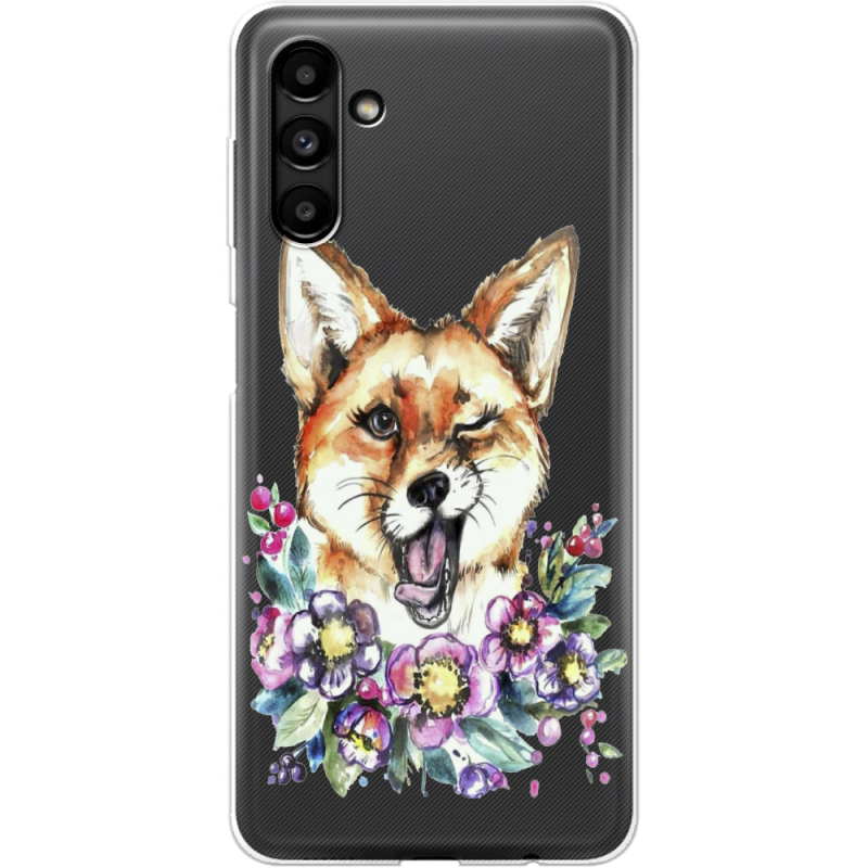 Прозрачный чехол BoxFace Samsung Galaxy A13 5G (A136) Winking Fox