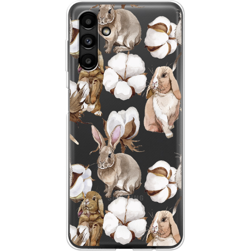 Прозрачный чехол BoxFace Samsung Galaxy A13 5G (A136) Cotton and Rabbits