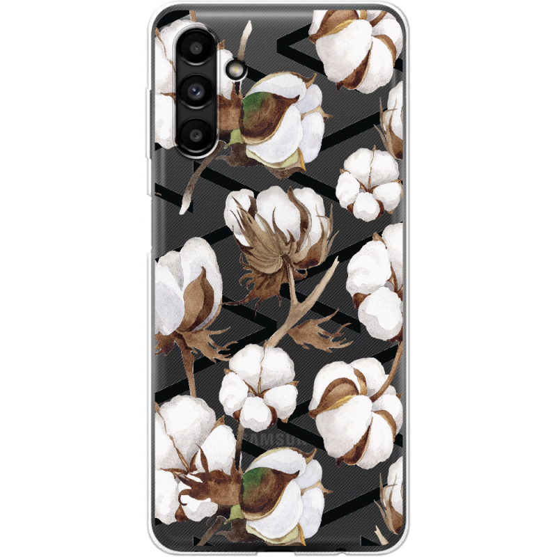 Прозрачный чехол BoxFace Samsung Galaxy A13 5G (A136) Cotton flowers