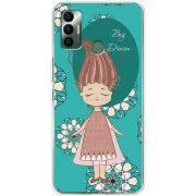 Чехол BoxFace Tecno Spark 7 Dream Girl