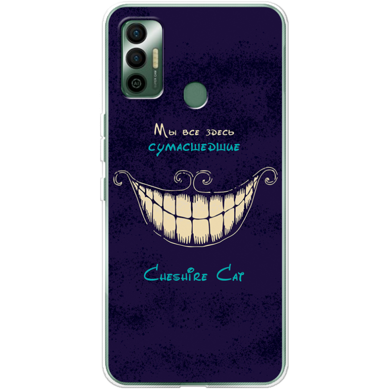 Чехол BoxFace Tecno Spark 7 Cheshire Cat