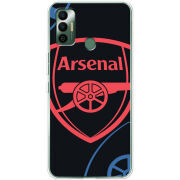 Чехол BoxFace Tecno Spark 7 Football Arsenal