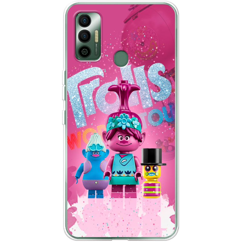 Чехол BoxFace Tecno Spark 7 Lego Trolls