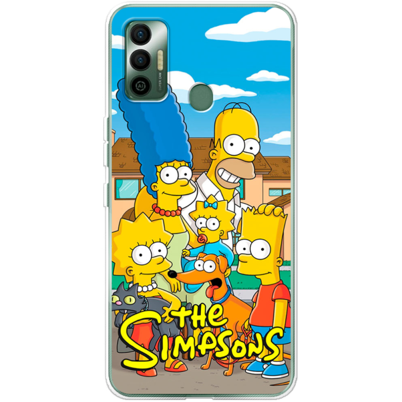 Чехол BoxFace Tecno Spark 7 The Simpsons