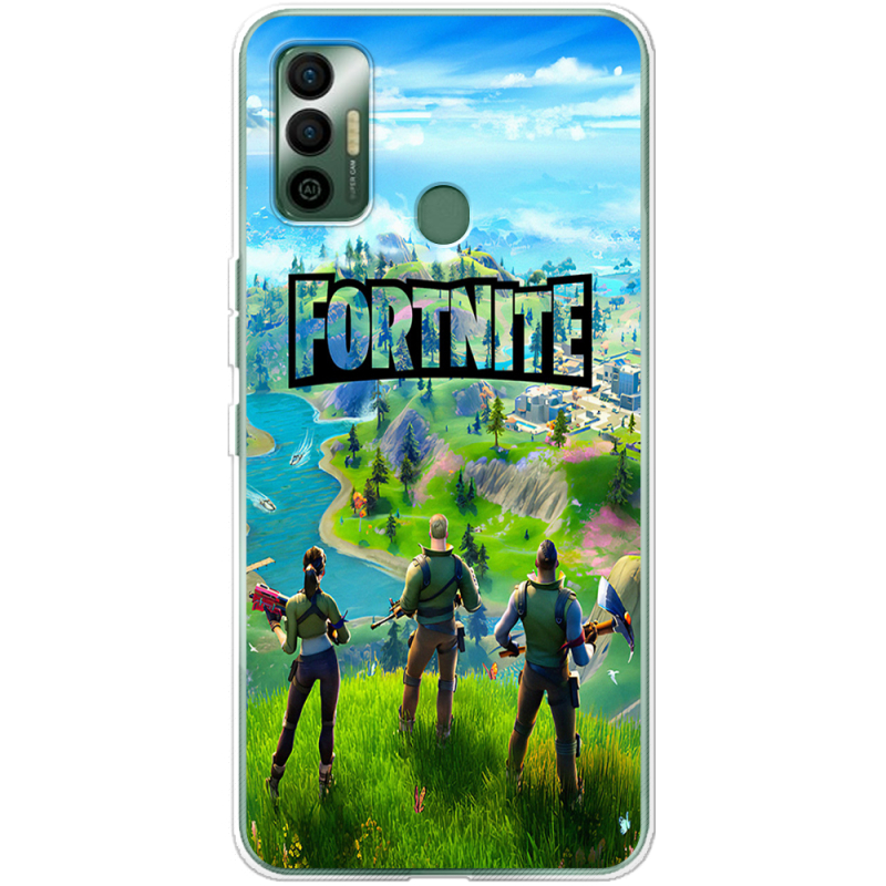 Чехол BoxFace Tecno Spark 7 Fortnite