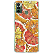 Чехол BoxFace Tecno Spark 7 Citrus Pattern