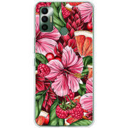 Чехол BoxFace Tecno Spark 7 Tropical Flowers