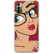 Чехол BoxFace Tecno Spark 7 Modern Mermaid