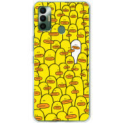 Чехол BoxFace Tecno Spark 7 Yellow Ducklings