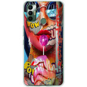 Чехол BoxFace Tecno Spark 7 Colorful Girl