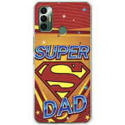 Чехол BoxFace Tecno Spark 7 Super Dad