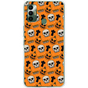 Чехол BoxFace Tecno Spark 7 Halloween Trick or Treat