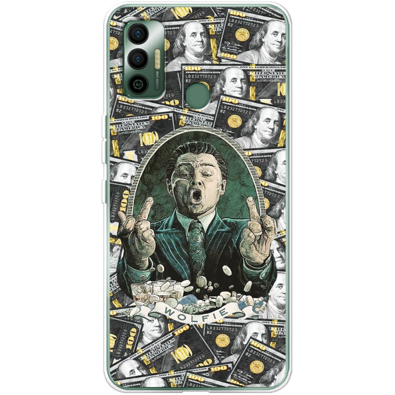 Чехол BoxFace Tecno Spark 7 Wolfie