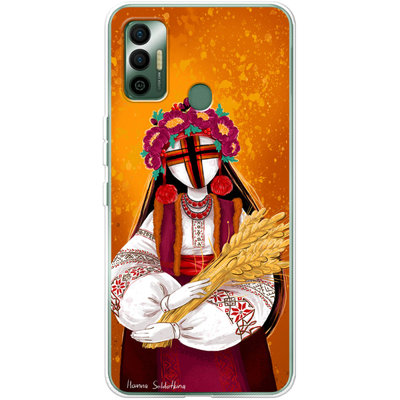 Чехол BoxFace Tecno Spark 7 Motanka by H Soldatkina