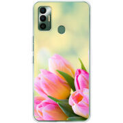 Чехол BoxFace Tecno Spark 7 Bouquet of Tulips