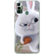 Чехол BoxFace Tecno Spark 7 Rabbit Snowball