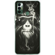 Чехол BoxFace Tecno Spark 7 Smokey Monkey