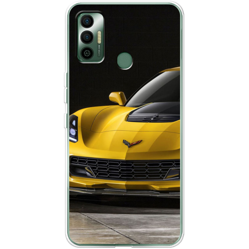 Чехол BoxFace Tecno Spark 7 Corvette Z06