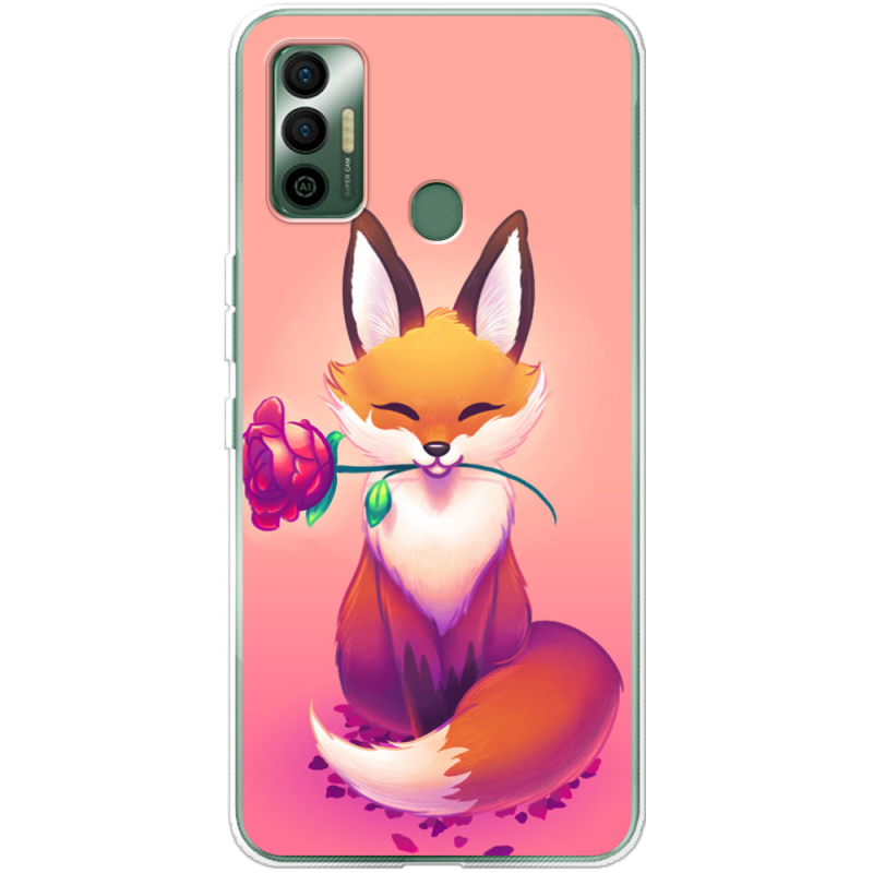 Чехол BoxFace Tecno Spark 7 Cutie Fox