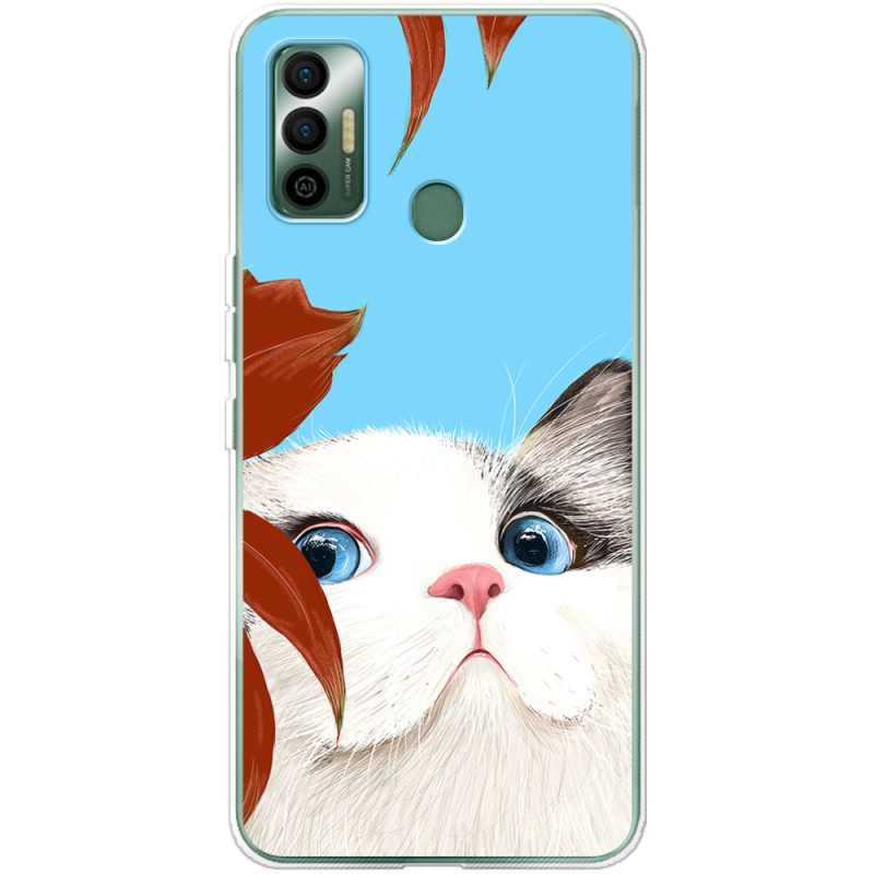 Чехол BoxFace Tecno Spark 7 Wondering Cat