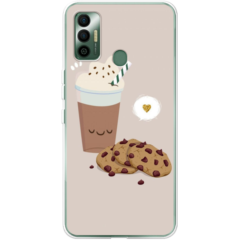 Чехол BoxFace Tecno Spark 7 Love Cookies