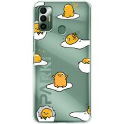 Прозрачный чехол BoxFace Tecno Spark 7 Gudetama