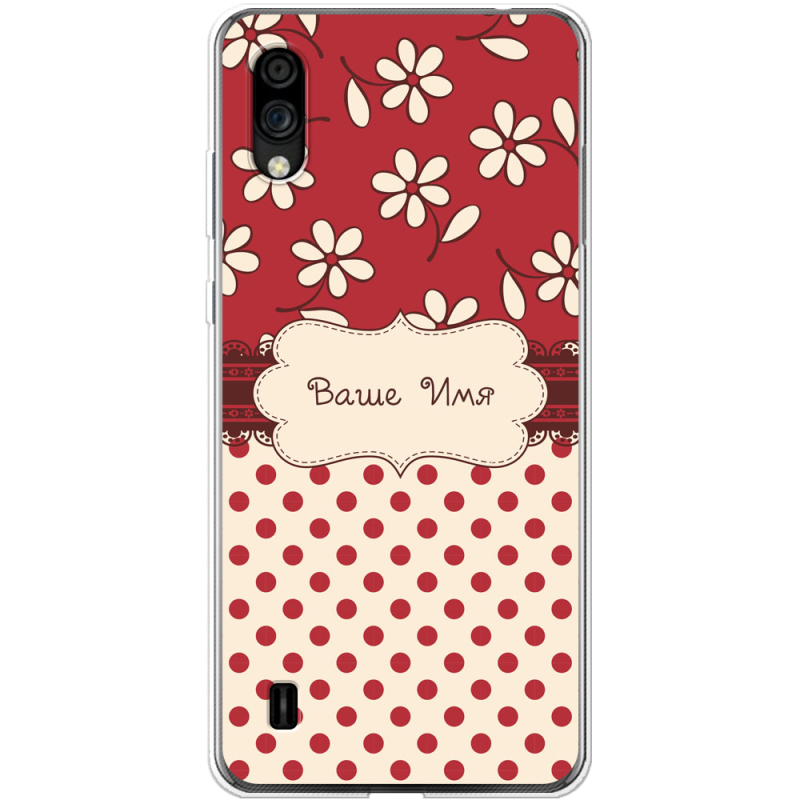 Чехол BoxFace ZTE Blade A5 2020 Именной Polka Dots