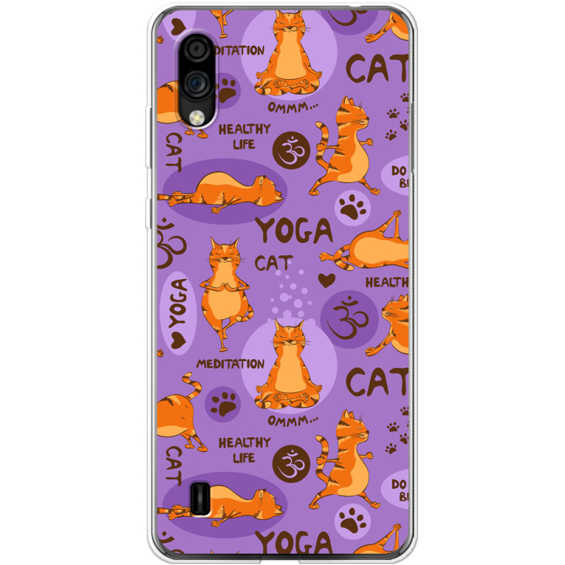 Чехол BoxFace ZTE Blade A5 2020 Yoga Cat