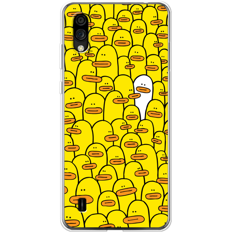 Чехол BoxFace ZTE Blade A5 2020 Yellow Ducklings