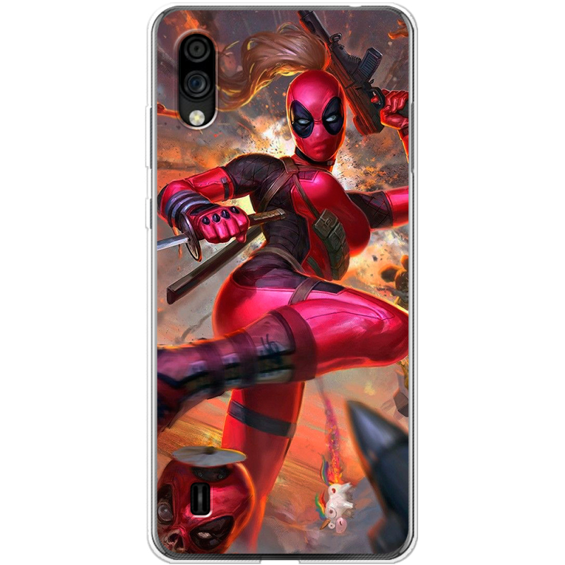 Чехол BoxFace ZTE Blade A5 2020 Woman Deadpool