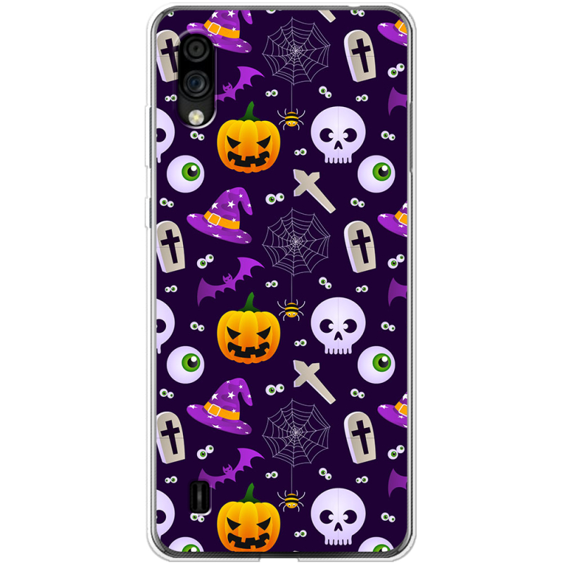 Чехол BoxFace ZTE Blade A5 2020 Halloween Purple Mood