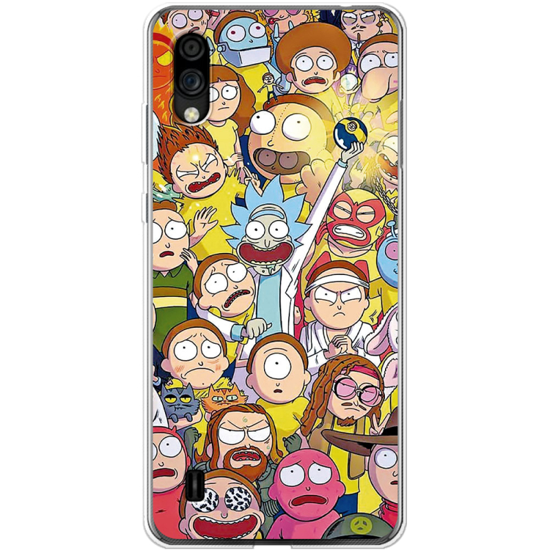 Чехол BoxFace ZTE Blade A5 2020 Rick and Morty