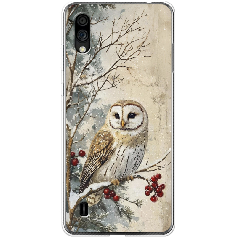 Чехол BoxFace ZTE Blade A5 2020 Christmas Owl