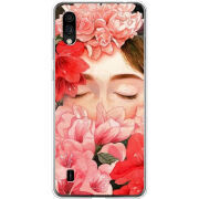 Чехол BoxFace ZTE Blade A5 2020 Girl in Flowers