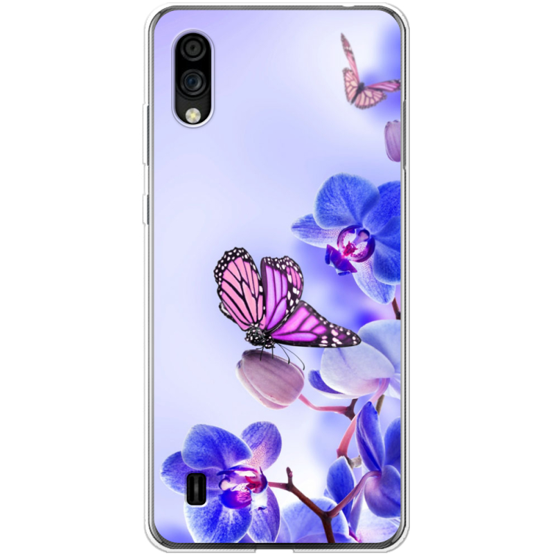 Чехол BoxFace ZTE Blade A5 2020 Orchids and Butterflies