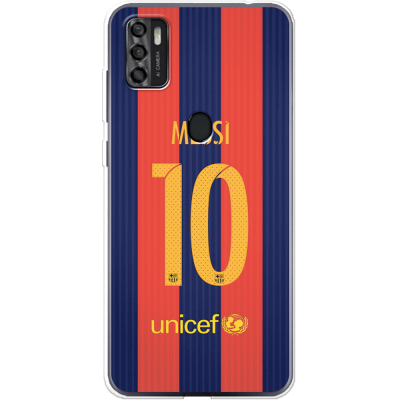 Чехол BoxFace ZTE Blade A7S 2020 Messi 10