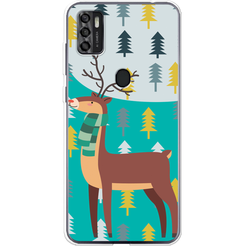 Чехол BoxFace ZTE Blade A7S 2020 Foresty Deer
