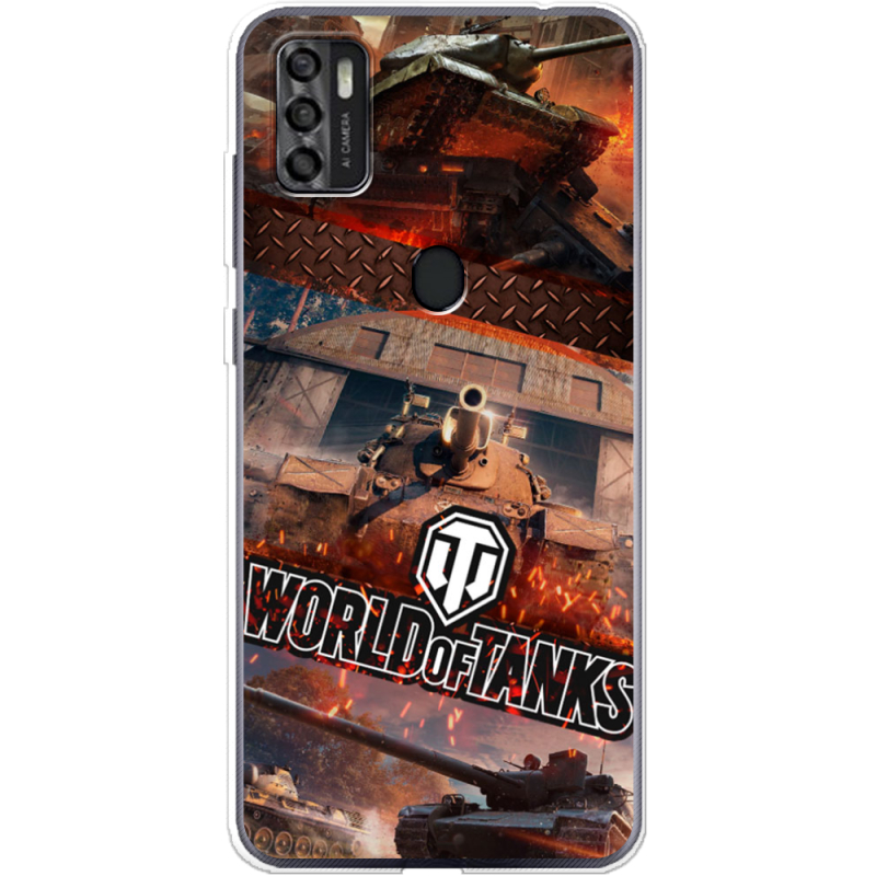 Чехол BoxFace ZTE Blade A7S 2020 World Of Tanks