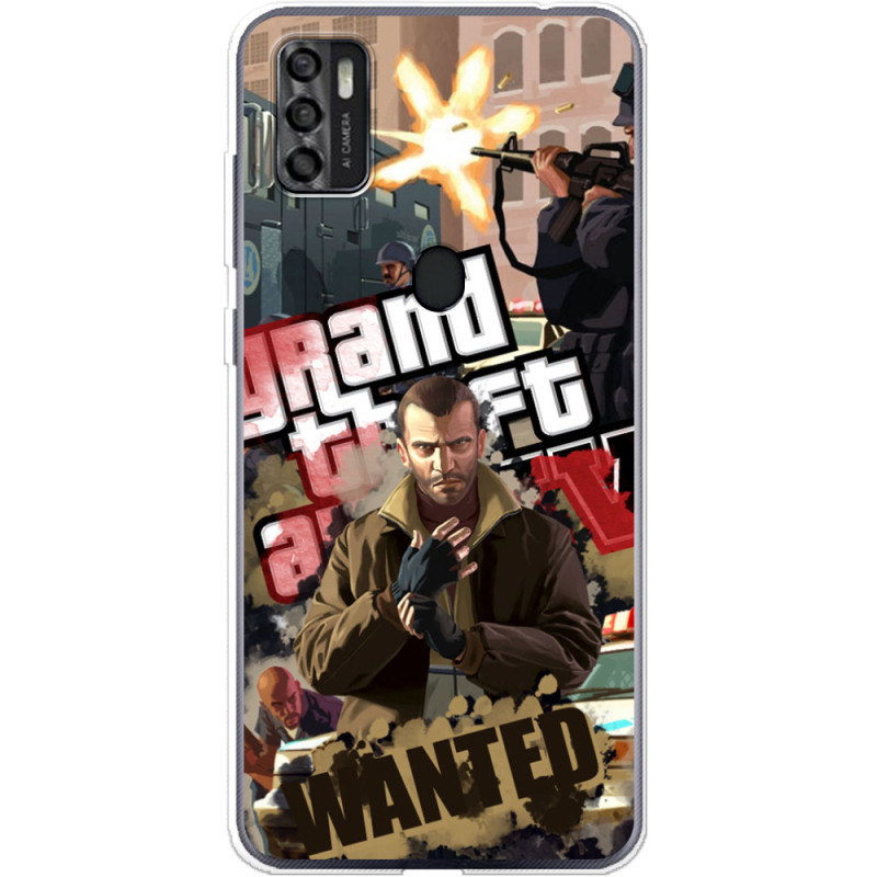 Чехол BoxFace ZTE Blade A7S 2020 GTA 4