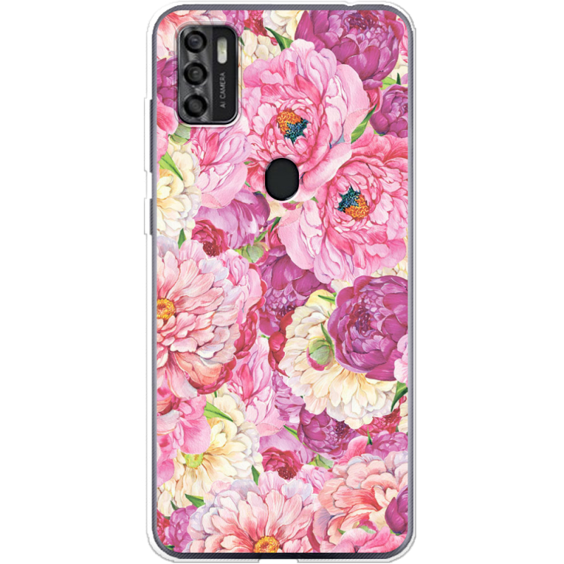 Чехол BoxFace ZTE Blade A7S 2020 Pink Peonies