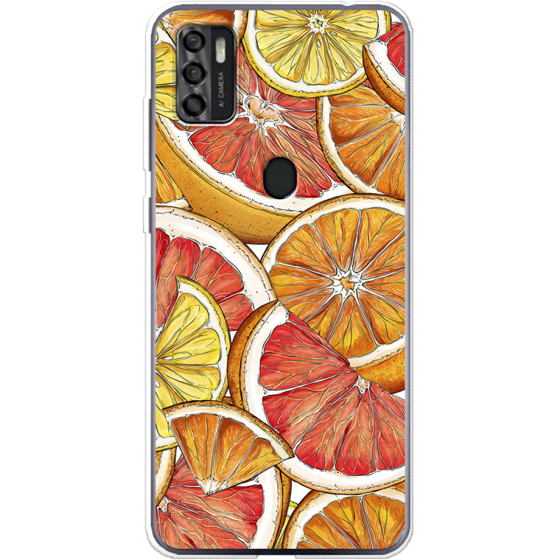 Чехол BoxFace ZTE Blade A7S 2020 Citrus Pattern