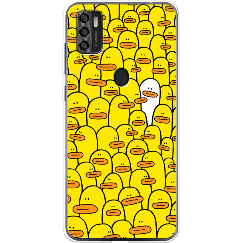 Чехол BoxFace ZTE Blade A7S 2020 Yellow Ducklings