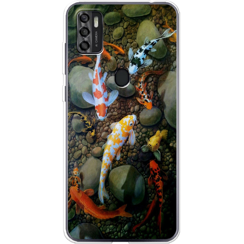 Чехол BoxFace ZTE Blade A7S 2020 Underwater Koi