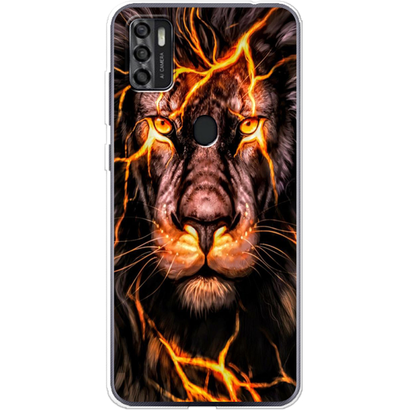 Чехол BoxFace ZTE Blade A7S 2020 Fire Lion