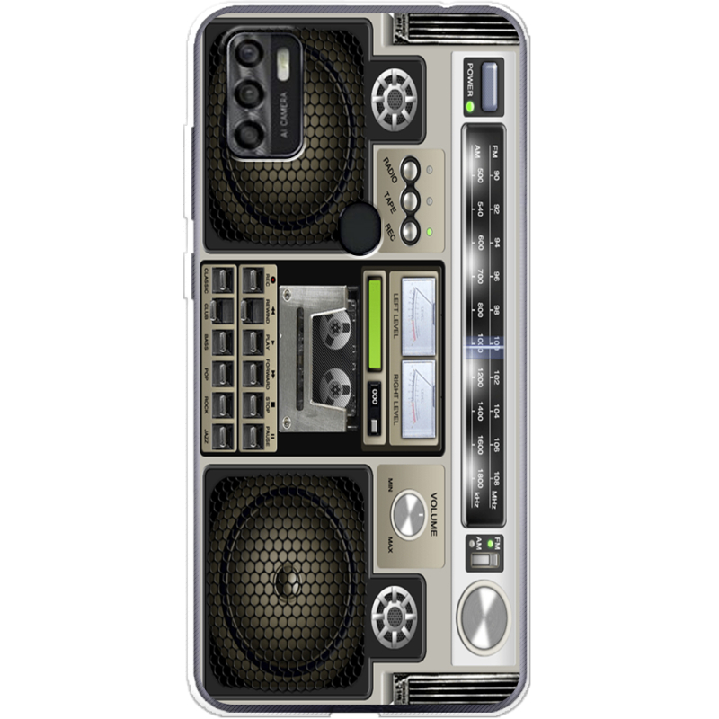 Чехол BoxFace ZTE Blade A7S 2020 Old Boombox