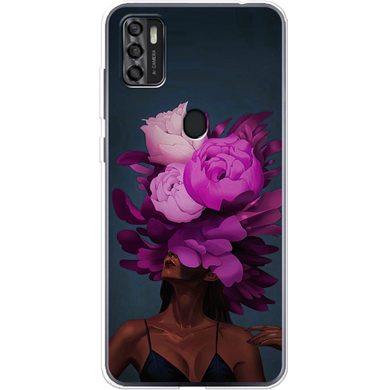 Чехол BoxFace ZTE Blade A7S 2020 Exquisite Purple Flowers