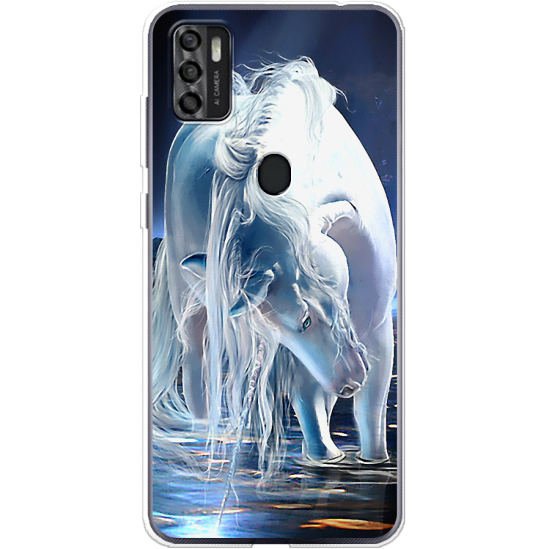 Чехол BoxFace ZTE Blade A7S 2020 White Horse