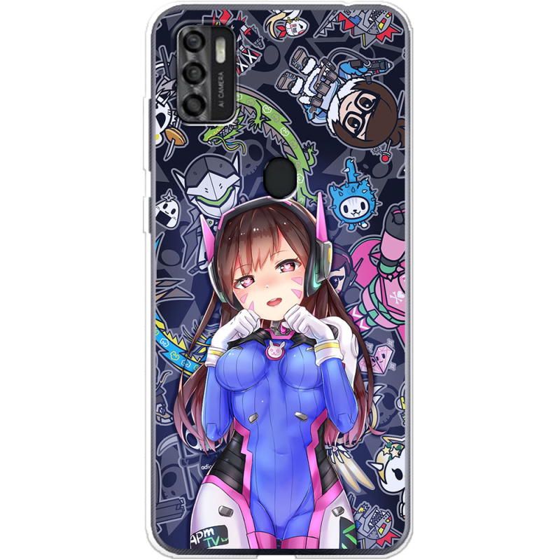 Чехол BoxFace ZTE Blade A7S 2020 Overwatch D.VA