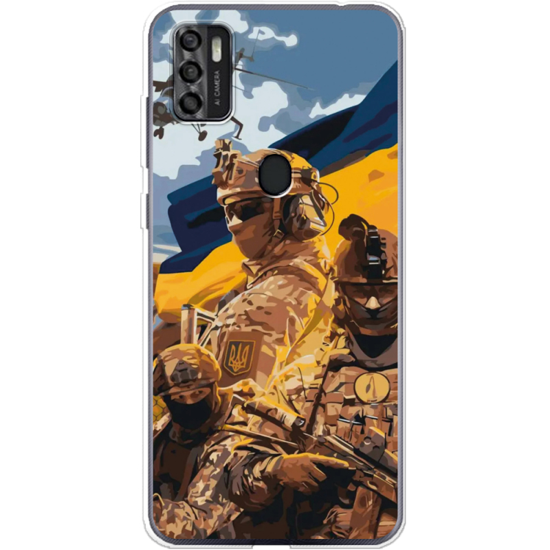 Чехол BoxFace ZTE Blade A7S 2020 Воїни ЗСУ